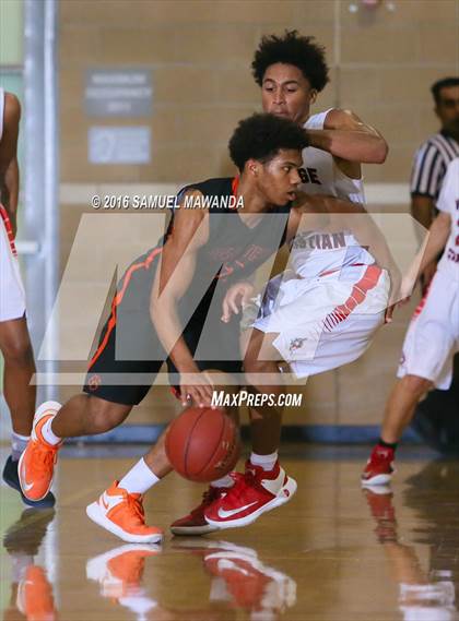 Thumbnail 3 in Village Christian vs Wasatch Academy (SFV Invitational) photogallery.