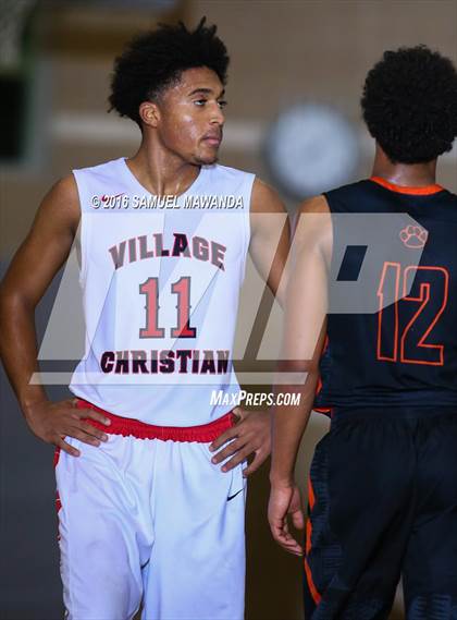 Thumbnail 2 in Village Christian vs Wasatch Academy (SFV Invitational) photogallery.