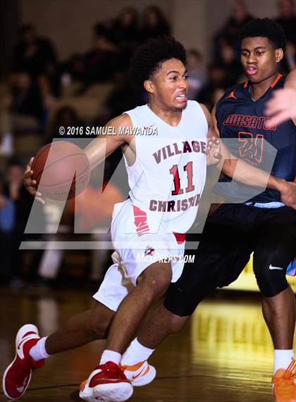 Thumbnail 1 in Village Christian vs Wasatch Academy (SFV Invitational) photogallery.