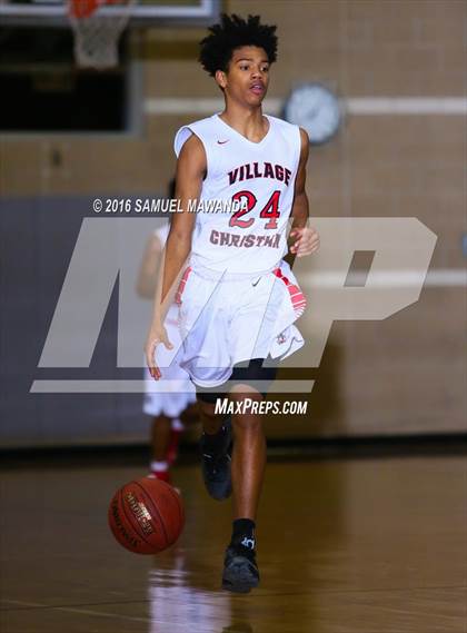 Thumbnail 3 in Village Christian vs Wasatch Academy (SFV Invitational) photogallery.