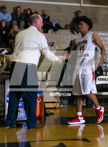 Thumbnail 3 in Village Christian vs Wasatch Academy (SFV Invitational) photogallery.