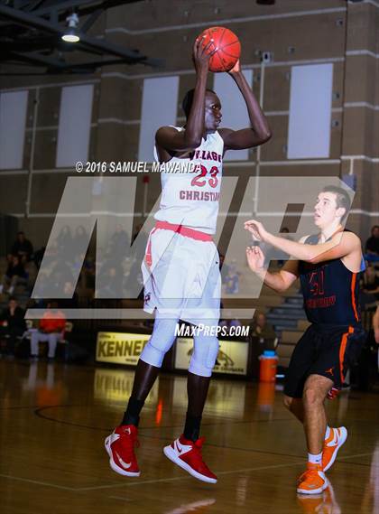 Thumbnail 2 in Village Christian vs Wasatch Academy (SFV Invitational) photogallery.