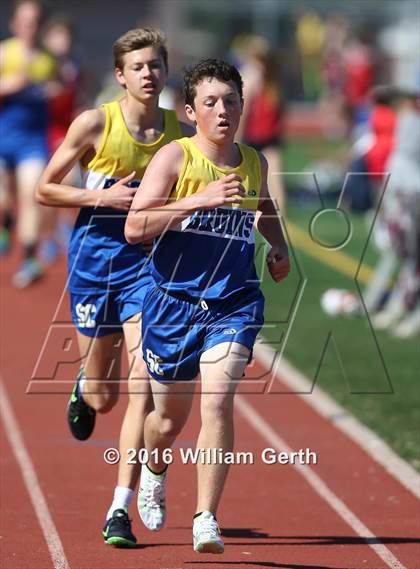 Thumbnail 2 in Santa Clara vs Saratoga (Dual Track Meet) photogallery.