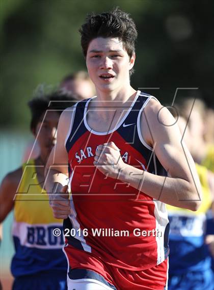 Thumbnail 2 in Santa Clara vs Saratoga (Dual Track Meet) photogallery.