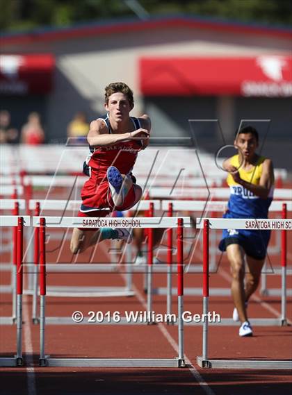 Thumbnail 2 in Santa Clara vs Saratoga (Dual Track Meet) photogallery.