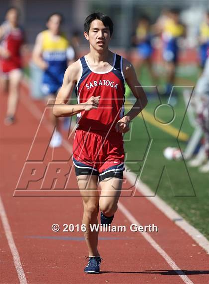 Thumbnail 2 in Santa Clara vs Saratoga (Dual Track Meet) photogallery.