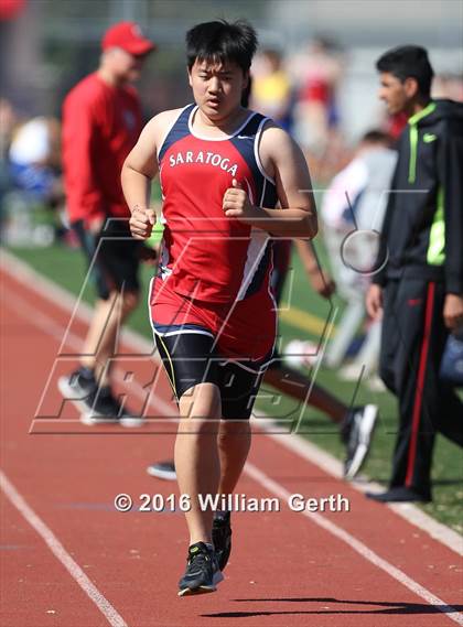 Thumbnail 1 in Santa Clara vs Saratoga (Dual Track Meet) photogallery.