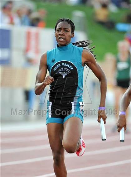 Thumbnail 2 in CIF State Championships (Girls 4x100 Relay - Preliminaries) photogallery.