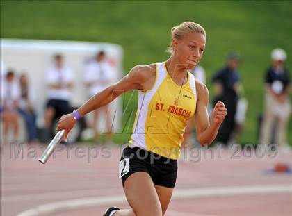 Thumbnail 3 in CIF State Championships (Girls 4x100 Relay - Preliminaries) photogallery.