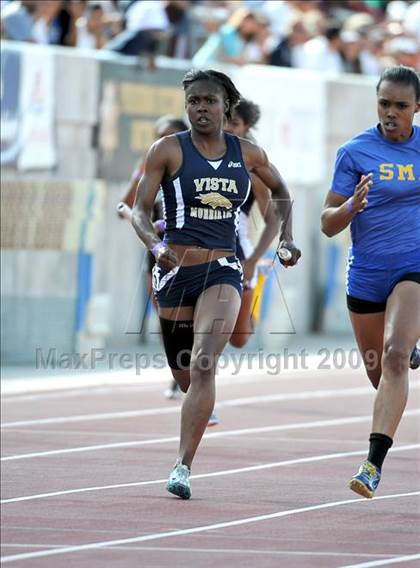 Thumbnail 2 in CIF State Championships (Girls 4x100 Relay - Preliminaries) photogallery.