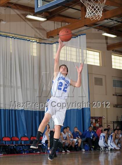 Thumbnail 2 in JV: Grove vs Central (MaxPreps Holiday Classic) photogallery.