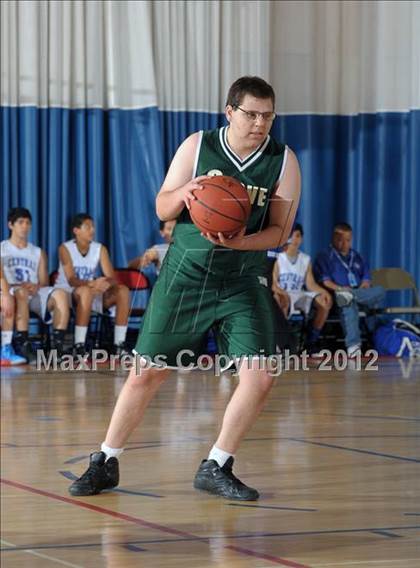 Thumbnail 2 in JV: Grove vs Central (MaxPreps Holiday Classic) photogallery.