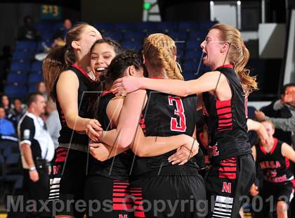 Thumbnail 1 in AGBU vs. Mesa Grande Academy (CIF SS DIV 5A Final) photogallery.