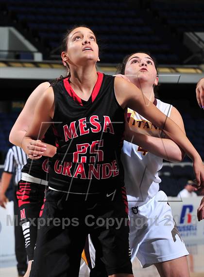 Thumbnail 2 in AGBU vs. Mesa Grande Academy (CIF SS DIV 5A Final) photogallery.