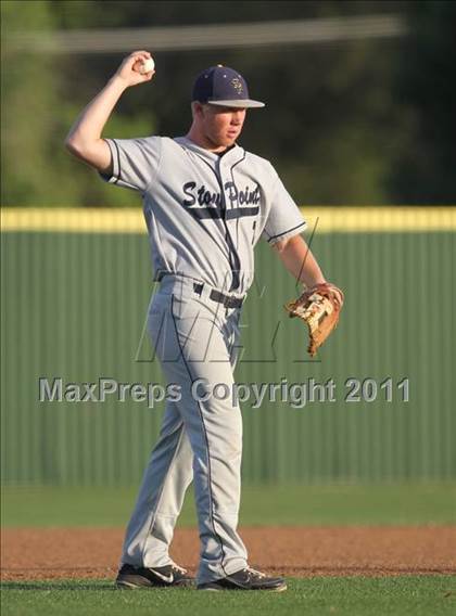 Thumbnail 3 in Stony Point vs. Austin (Texas 5A Region II Bidistrict) photogallery.