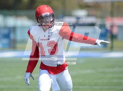 Thumbnail 1 in Coronado vs Imperial SDFNL (Kickoff Classic) photogallery.