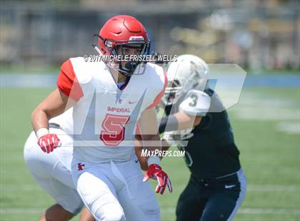 Thumbnail 1 in Coronado vs Imperial SDFNL (Kickoff Classic) photogallery.