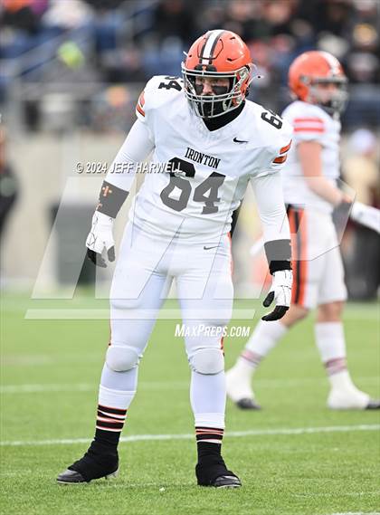 Thumbnail 1 in Ironton vs. Liberty Center (OHSAA Division 5 Final) photogallery.