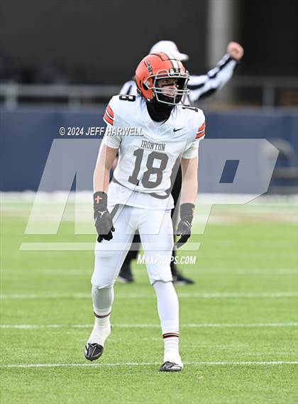 Thumbnail 1 in Ironton vs. Liberty Center (OHSAA Division 5 Final) photogallery.