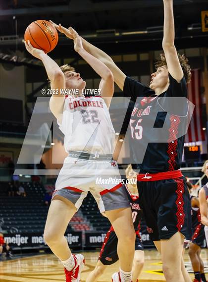 Thumbnail 1 in Holy Cross vs Dixie (9th Region Semifinal) photogallery.