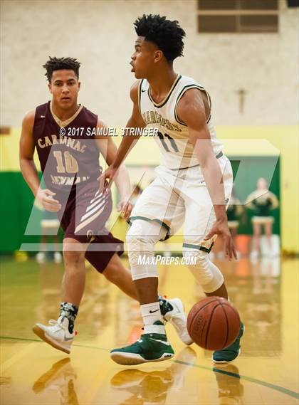 Thumbnail 1 in Cardinal Newman @ Moreau Catholic (CIF NorCal D2 Regional Semifinal) photogallery.