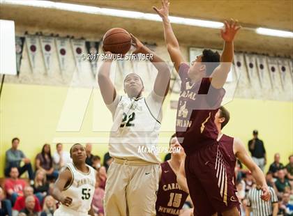 Thumbnail 2 in Cardinal Newman @ Moreau Catholic (CIF NorCal D2 Regional Semifinal) photogallery.