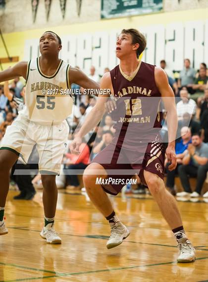 Thumbnail 2 in Cardinal Newman @ Moreau Catholic (CIF NorCal D2 Regional Semifinal) photogallery.