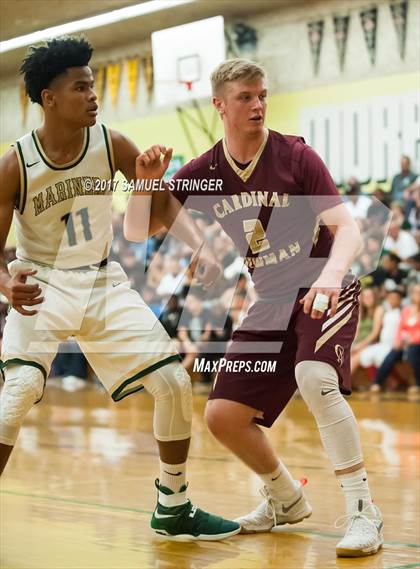 Thumbnail 1 in Cardinal Newman @ Moreau Catholic (CIF NorCal D2 Regional Semifinal) photogallery.