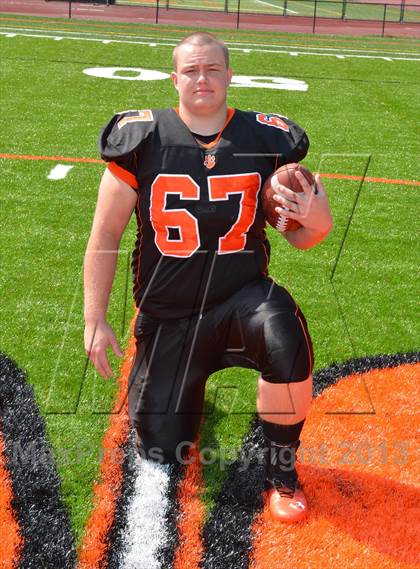 Thumbnail 1 in Ridgefield Varsity Football Team & Individual Portraits photogallery.