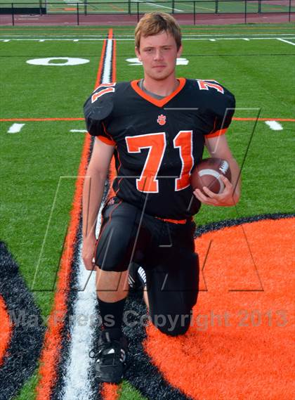 Thumbnail 2 in Ridgefield Varsity Football Team & Individual Portraits photogallery.