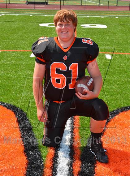 Thumbnail 2 in Ridgefield Varsity Football Team & Individual Portraits photogallery.