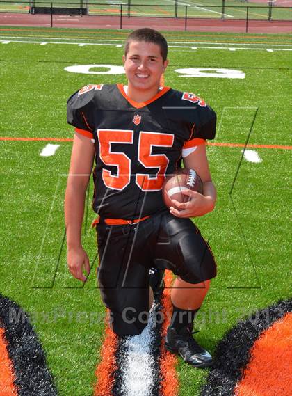 Thumbnail 2 in Ridgefield Varsity Football Team & Individual Portraits photogallery.