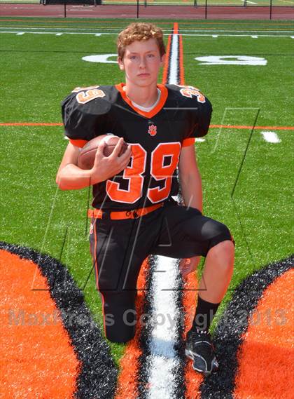Thumbnail 3 in Ridgefield Varsity Football Team & Individual Portraits photogallery.