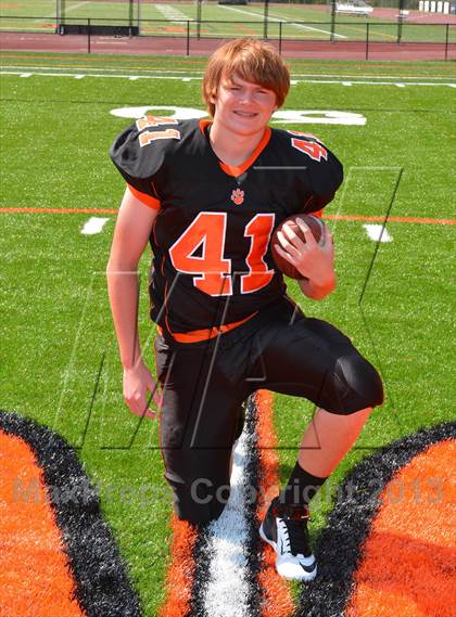 Thumbnail 3 in Ridgefield Varsity Football Team & Individual Portraits photogallery.