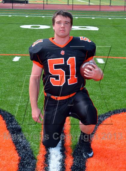 Thumbnail 1 in Ridgefield Varsity Football Team & Individual Portraits photogallery.