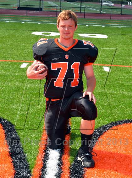 Thumbnail 3 in Ridgefield Varsity Football Team & Individual Portraits photogallery.