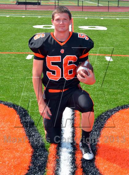 Thumbnail 2 in Ridgefield Varsity Football Team & Individual Portraits photogallery.