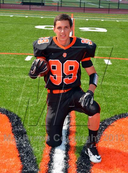 Thumbnail 2 in Ridgefield Varsity Football Team & Individual Portraits photogallery.