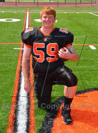 Thumbnail 3 in Ridgefield Varsity Football Team & Individual Portraits photogallery.