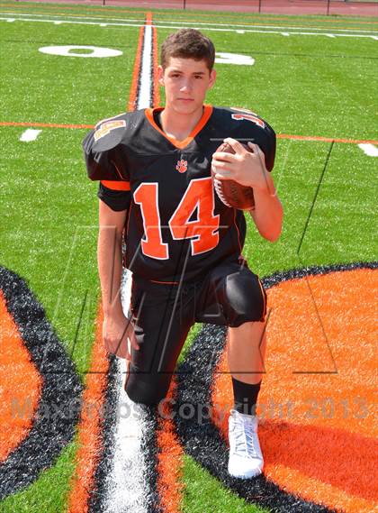 Thumbnail 3 in Ridgefield Varsity Football Team & Individual Portraits photogallery.