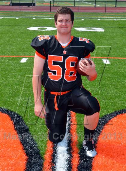 Thumbnail 3 in Ridgefield Varsity Football Team & Individual Portraits photogallery.