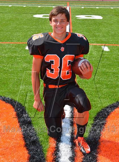 Thumbnail 2 in Ridgefield Varsity Football Team & Individual Portraits photogallery.