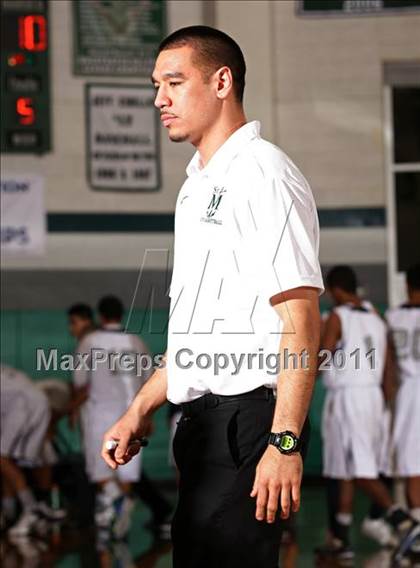 Thumbnail 1 in St. Genevieve vs. St. Monica (Tip-Off Classic) photogallery.