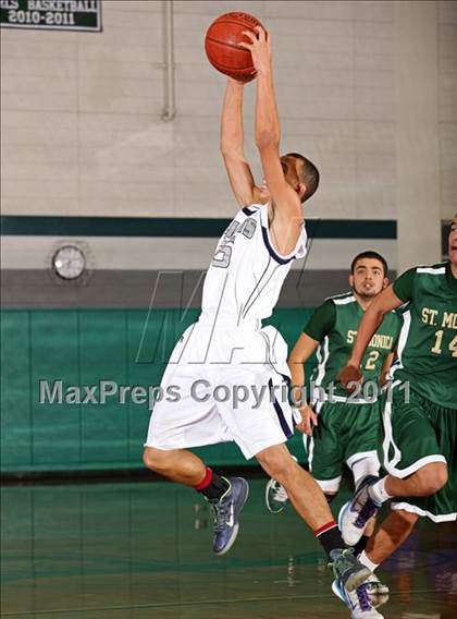 Thumbnail 3 in St. Genevieve vs. St. Monica (Tip-Off Classic) photogallery.
