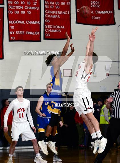Thumbnail 2 in Ardsley vs Rye (Section 1 Class A Quarterfinal) photogallery.