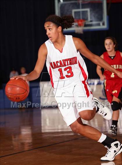 Thumbnail 2 in MacArthur vs. Coronado (Georgetown Jack Frost Invitational) photogallery.