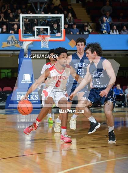 Thumbnail 1 in Dobbs Ferry vs Hamilton [Alexander]  (NYSPHSAA Section 1 Class B Semifinal) photogallery.