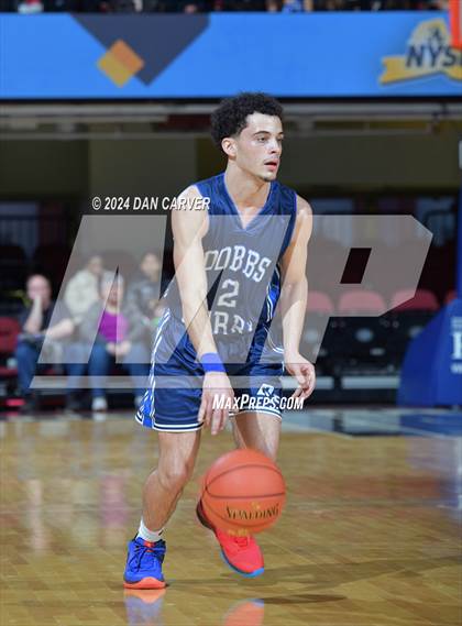Thumbnail 1 in Dobbs Ferry vs Hamilton [Alexander]  (NYSPHSAA Section 1 Class B Semifinal) photogallery.