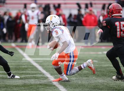Thumbnail 1 in East St. Louis @ Glenbard East (IHSA Class 7A 2nd Round Playoff) photogallery.
