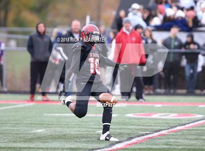 Thumbnail 3 in East St. Louis @ Glenbard East (IHSA Class 7A 2nd Round Playoff) photogallery.